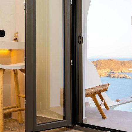 Ios Seaside House With Sunset View And Small Pool Chora Exterior foto