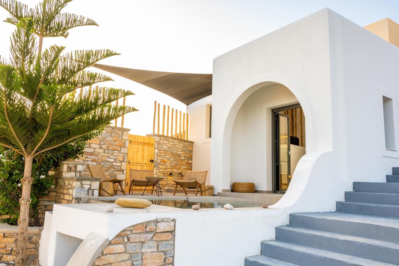 Ios Seaside House With Sunset View And Small Pool Chora Exterior foto