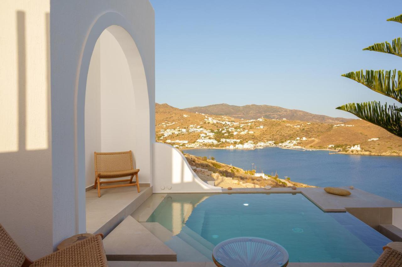 Ios Seaside House With Sunset View And Small Pool Chora Exterior foto