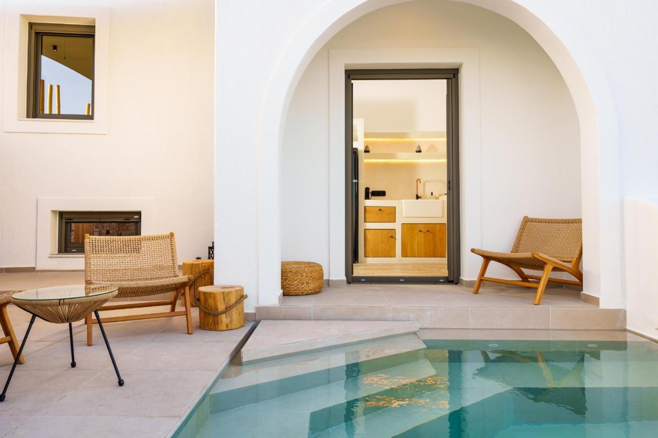 Ios Seaside House With Sunset View And Small Pool Chora Exterior foto